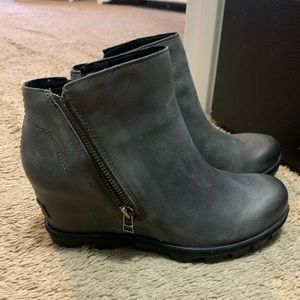 Sorel Joan of Arc Booties Grey